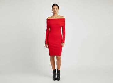 czerwone body intimissimi: Sukienka damska, rozmiar 2XS — 7