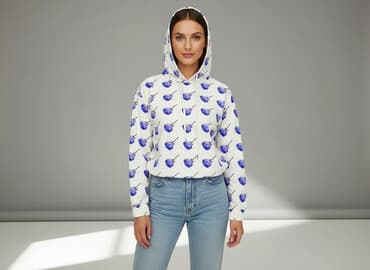 shein bluzy oversize: Shein, Кофта з каптуром жіноча, розмір S — 1