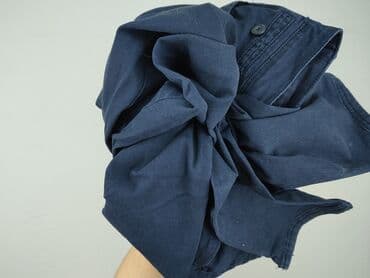 bordowe woskowane spodnie: Tom Rose, Spodnie materiałowe damskie, L — 4