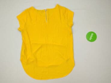 żółte bluzki z krótkim rękawem: ONLY, Bluzka damska, rozmiar M — 3