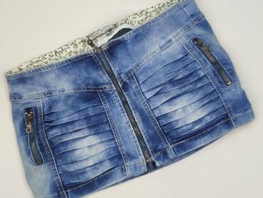 skórzane spódniczki mini: Moda, Spódnica damska, rozmiar L — 2