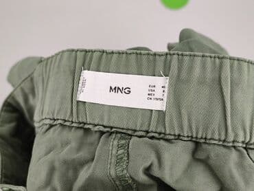 oliwkowe buty: MNG, Spodnie materiałowe damskie, rozmiar L — 4