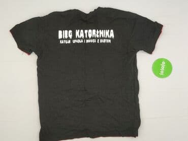sinsay koszulka barcelony: T-shirt for men, L (EU 40), condition - Very good — 3