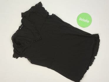 czarne bluzki dekolt v: Bluzka damska, rozmiar S — 2