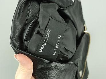 ramoneska dla dziecka: Sinsay, Kurtka skórzana damska, rozmiar 2XS — 5