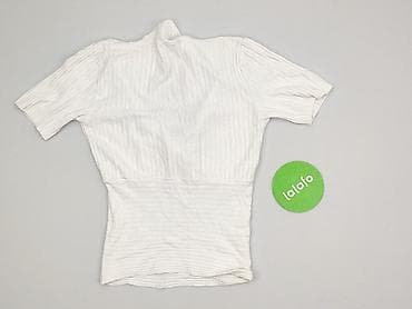 bluzki basic z dekoltem v: Bluzka damska, rozmiar S — 3