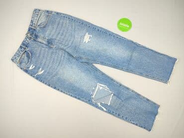 woskowane jeansy z wysokim stanem: Sinsay, Jeansy damskie, rozmiar XL — 2