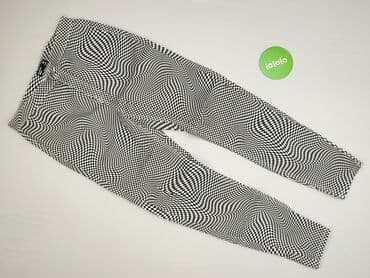 sinsay czarne spodnie z wysokim stanem: Sinsay, Spodnie materiałowe damskie, rozmiar XL — 2