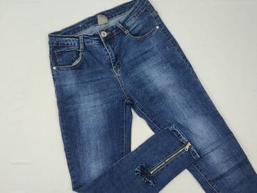 jeansy straight stradivarius: Jeansy damskie, M — 1