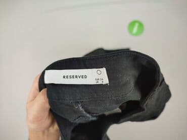 majtki damskie reserved: Reserved, Spodnie materiałowe damskie, rozmiar XS — 4