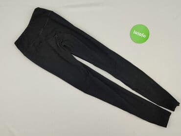 legginsy damskie czarne eleganckie: Janina, Legginsy rozmiar XS — 3