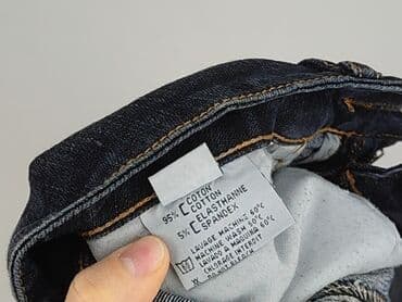 spódniczka jeansowe plisowane: Spódnica damska, rozmiar M — 6