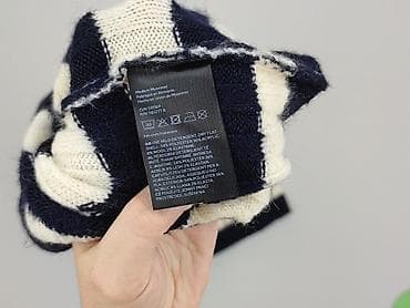 granatowy sweter damski: H&M, Sweter damski, rozmiar M — 4