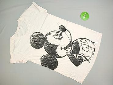 t shirty oversize basic: Mickey Mouse, T-shirt damski, rozmiar 2XL — 2