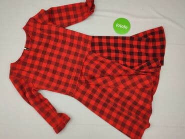 sukienka w czerwoną kratę damska: Sukienka damska, rozmiar S — 3