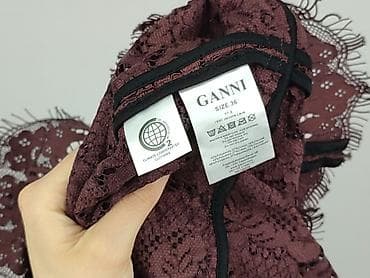g: GANNI, Bluzka damska, rozmiar S — 7