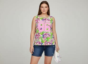 bluzki z elsą: Top damski, rozmiar M — 6