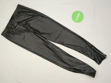 legginsy woskowane matowe: Legginsy Ze skóry ekologicznej damskie, rozmiar S — 3