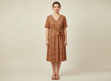 shein zolta sukienka: Shein, Sukienka damska, rozmiar M — 7