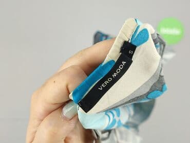 niebieska satynowa sukienka zara: Verona, Bluzka damska, rozmiar S — 4