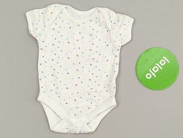 zara body biale: Body, George, 0-1 miesięcy, 
stan - Bardzo dobry — 2