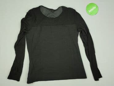 bluzki z siateczką długi rękaw: Women's blouse, size S — 4
