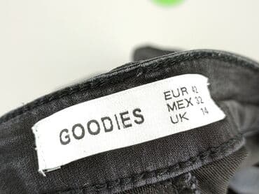 legginsy z suwakiem: Goodies, Jeansy damskie, rozmiar XL — 5