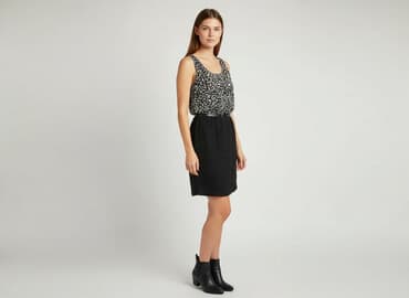 sukienka rockowa plus size: Fishbone, Sukienka damska, S — 7