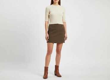 spódnice midi plisowane czarne: Spódnica damska, rozmiar M — 5