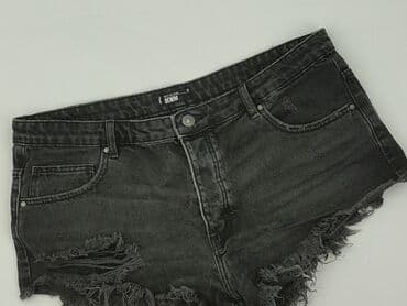 spodenki czarne krótkie: Denim, Szorty damskie, rozmiar M — 1