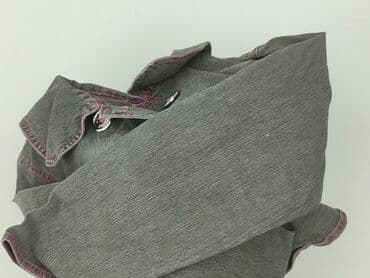 szary sweterek do sukienki: Dziecięca kurtka jeansowa, 10 lat, 134-140 cm, stan - Bardzo dobry — 7