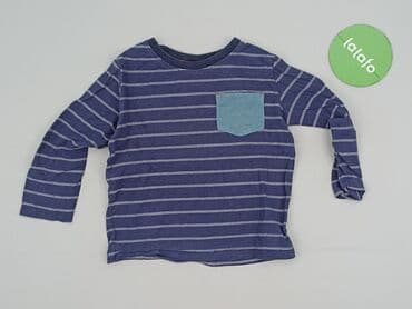 bluzka z traktorem dla chłopca: T-shirt, 9-12 months, condition - Good — 2