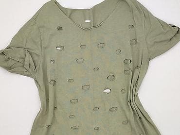 distressed t shirty: T-shirt damski, rozmiar L — 1