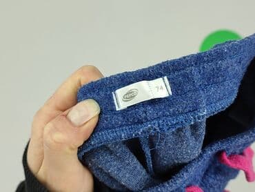 pajacyk niemowlęcy lidl: Spodnie dresowe, Pepco, 6-9 miesięcy, stan - Dobry — 4