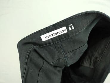 zara spodnie czarne szerokie: In Extenso, Spodnie materiałowe damskie, rozmiar XL — 4