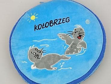 oczy sowy: Poduszka 40 x 40, kolor - Błękitny, stan - Idealny — 1