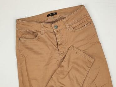 srebrne legginsy: Spodnie materiałowe damskie, XS — 1