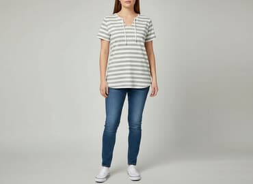 koszule używane: T-shirt damski, rozmiar M — 5