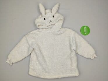 pięć lat w paski bluza w paski swiat: Sweatshirt, Little kids, 3-4 years, 98-104 cm, condition - Very good — 2