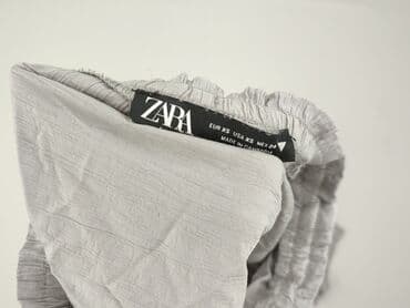 azuree buty: Zara, Spodnie materiałowe damskie, rozmiar XS — 4