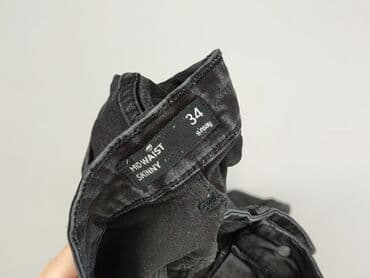 baggy jeans black: Jeansy damskie, rozmiar S — 4