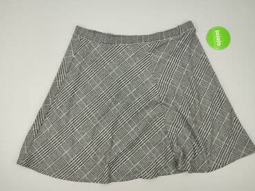 czarne spódnice w kratę: Yessica, Spódnica damska, rozmiar XL — 3