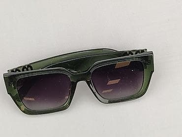 metki vans: Okulary, Przeciwsłoneczne, Prostokątne kształt, stan - Idealny — 1