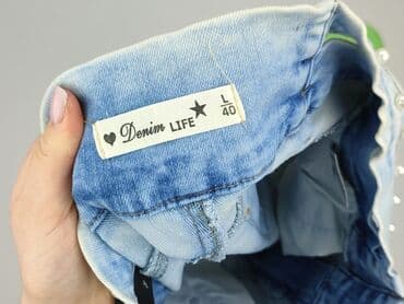 spodenki powiekszajace pupe: Denim Life, Szorty damskie, rozmiar L — 4