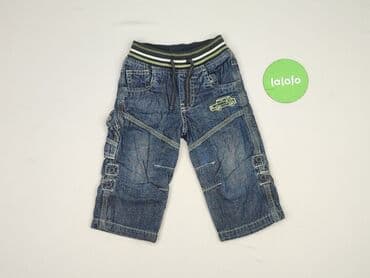 spodnie goodies woskowane: Denim pants, George, 12-18 months, condition - Very good — 2