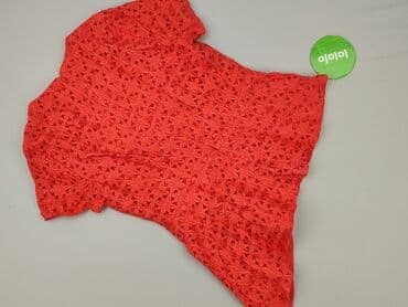 czerwona bluzka z baskinką: By very, Bluzka damska, rozmiar L — 3