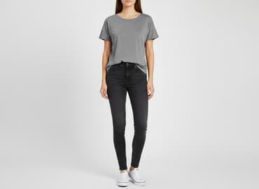 markowe t shirty damskie wyprzedaż zalando: Terranova, T-shirt damski, rozmiar M — 6