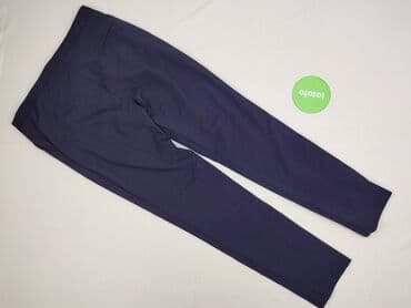 jaki kolor rajstop do granatowej sukienki: H&M, Spodnie materiałowe damskie, rozmiar S — 3