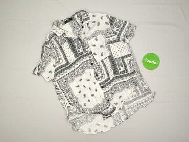 bershka bluzki w kwiaty: Bershka, Koszula damska, rozmiar S — 2