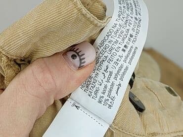 woskowane legginsy z wysokim stanem zara: Massimo Dutti, Spodnie cargo damskie, XS — 6